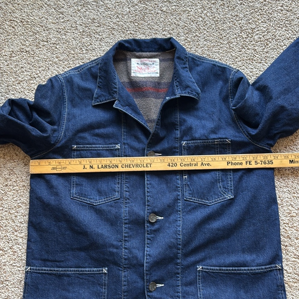 Levi's Blue Denim Jacket - Picture 10 of 13